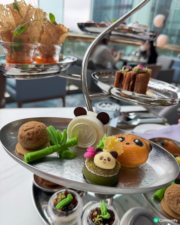 港島區休閒享受熊貓下午茶