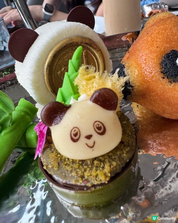 港島區休閒享受熊貓下午茶