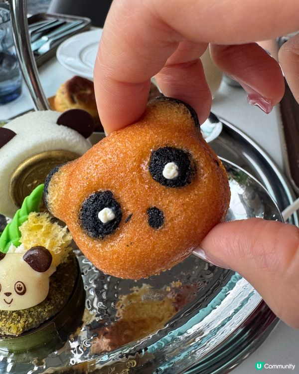 港島區休閒享受熊貓下午茶