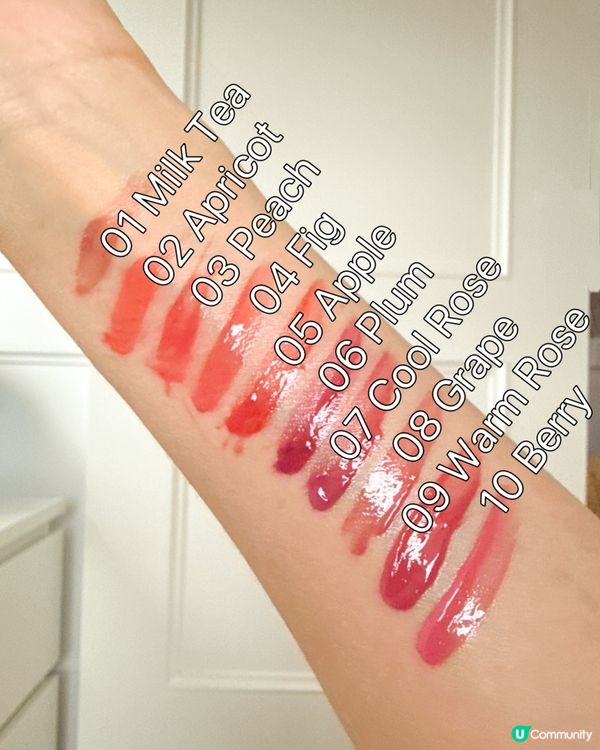 💄 水漾透亮唇彩開箱！🤩