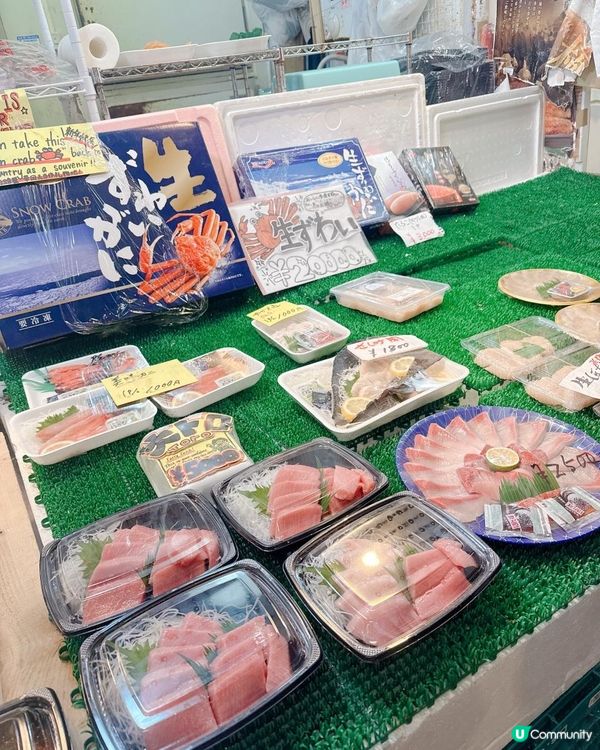 大阪木津市場海鮮攻略分享