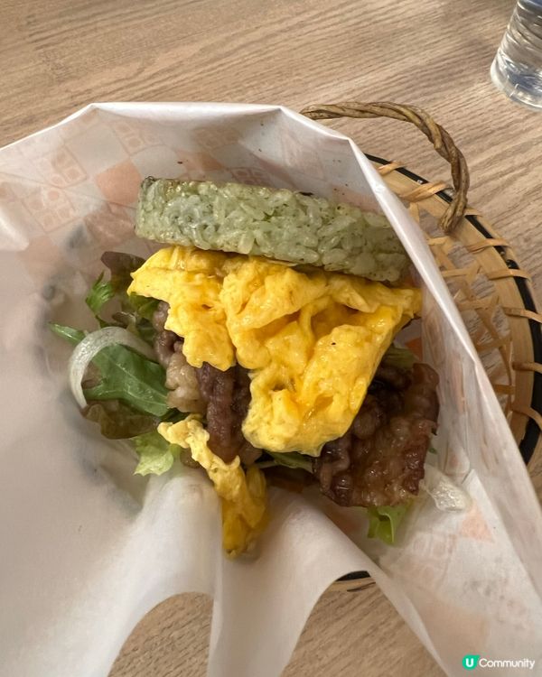 ［福岡天神區平食推介］人氣米堡專門店-320円（HK$17)