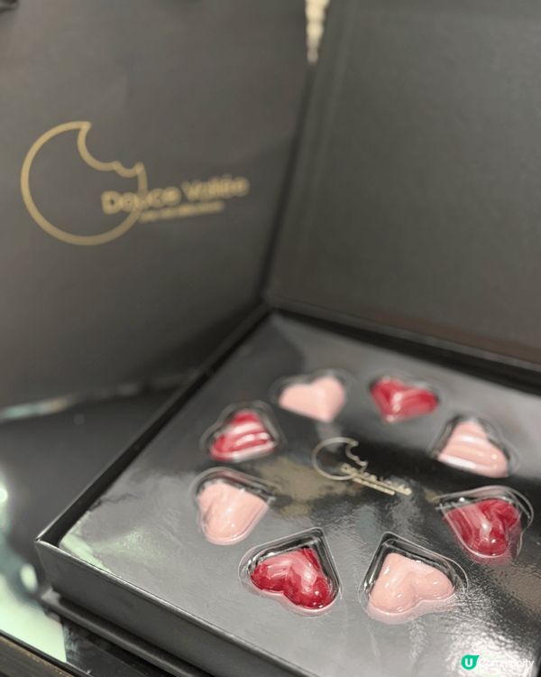 Douce Vallee嘅酒店級手工心形朱古力🍫
