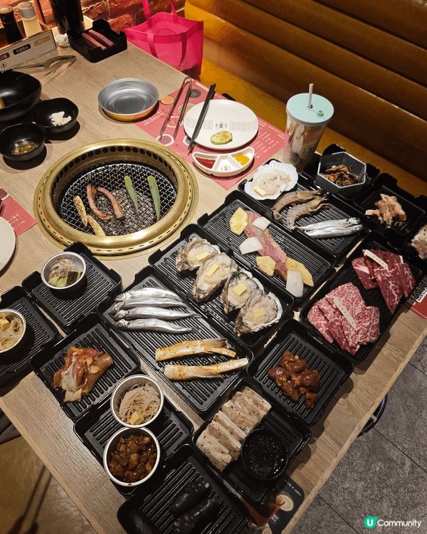 今次黎試好出名既安平燒肉🔥揀咗M5和牛餐（已包括可以多款頂級...