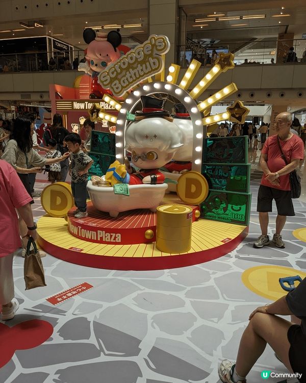 沙田新城市廣場最新打卡點，Dimoo world disne...