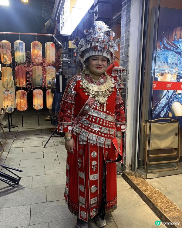 第一次在桂林化妝影相，從末化妝的我感覺好特別，周圍影相好新鮮...