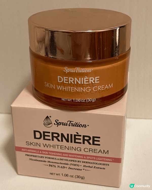 美國 Derniere Skin Whitening cre...