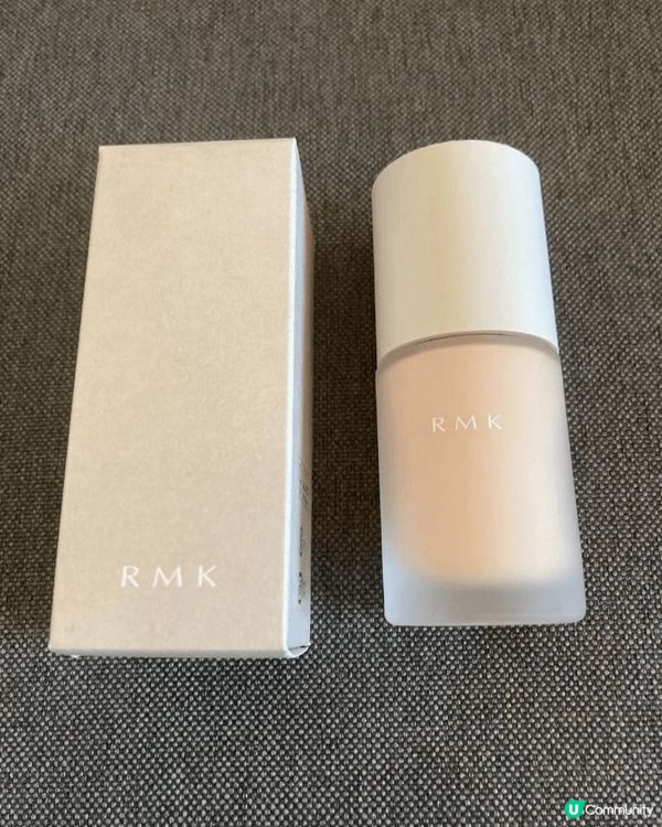 近日用咗RMK原美零瑕絲絹粉底液同皇牌水漾隔離霜，底妝完全唔...