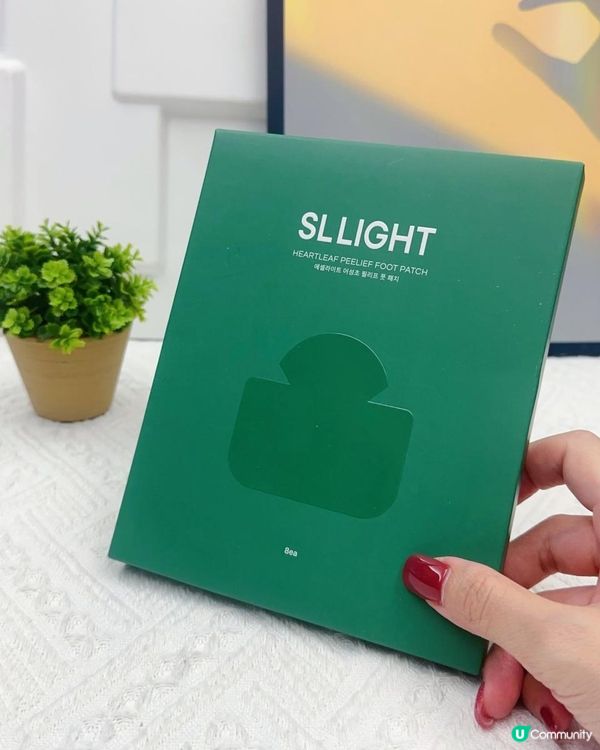 敷出BB腳！►韓國SL LIGHT【魚腥草煥膚腳踭足膜】