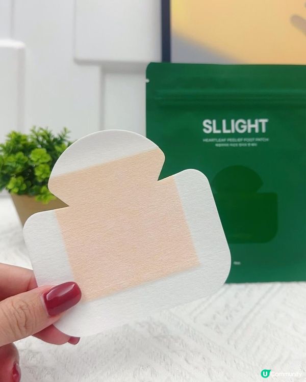 敷出BB腳！►韓國SL LIGHT【魚腥草煥膚腳踭足膜】