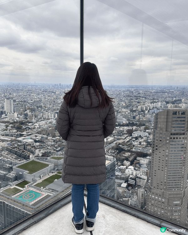 去東京當然唔少得去Shibuya sky, 想要靚時間仲要早...