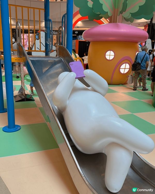 前幾日去左apm ,發現有Mr.Do nothing 的公仔...