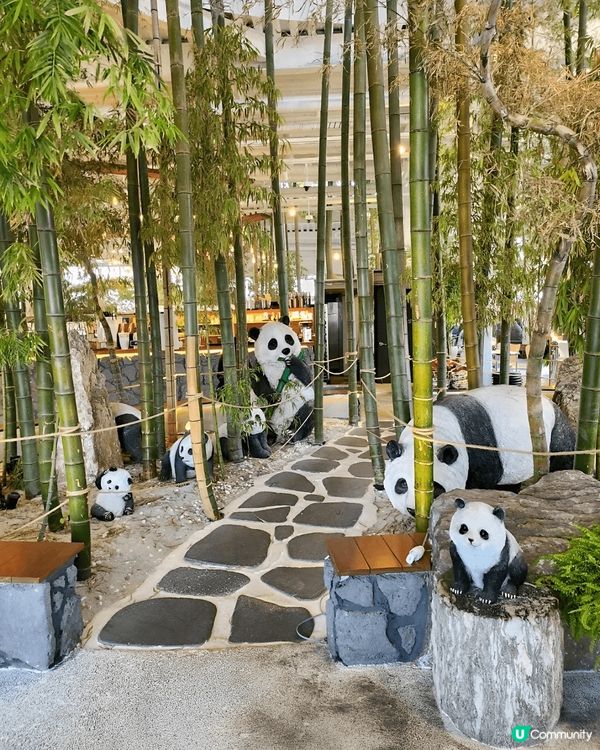 繼續尋找熊貓蹤影，今次去咗間以熊貓竹林做主題嘅Cafe  ~...