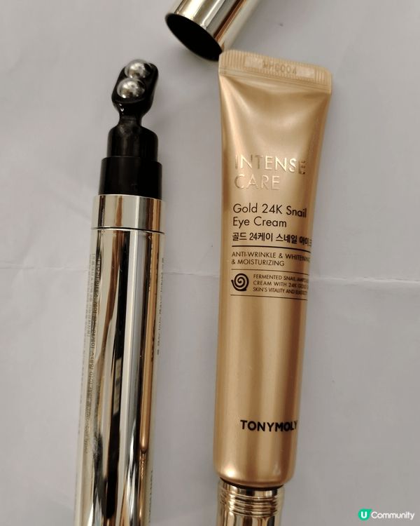 這支Gold 24K Snail Eye cream好好用。...