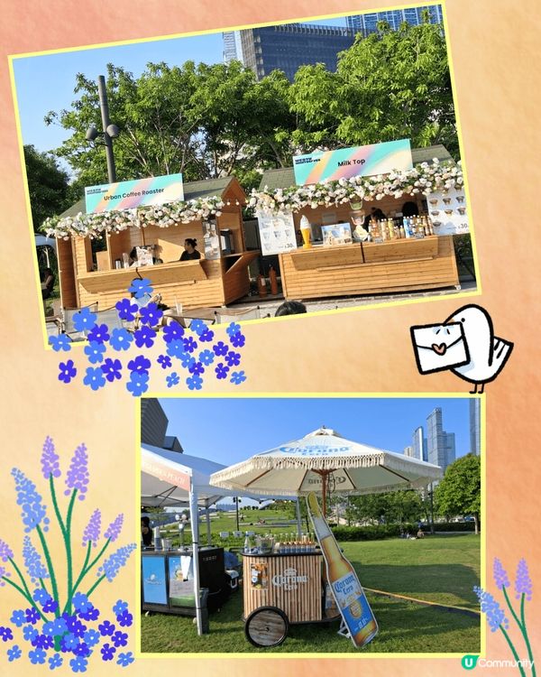 Chill級享受☺️🤗。慢活寫意😄。西九龍藝術公園草坪