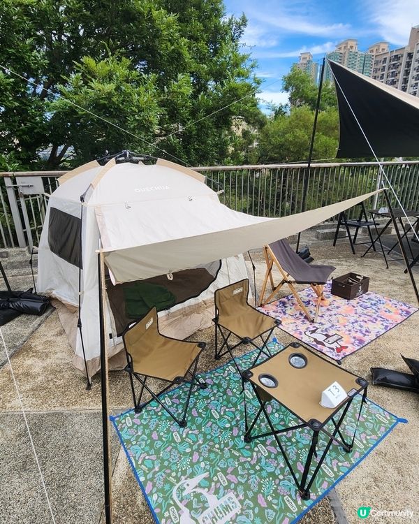 📍警署變身‼️🏕️ 白色小屋🤗露營風輕食cafe ☕️