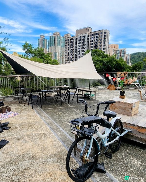 📍警署變身‼️🏕️ 白色小屋🤗露營風輕食cafe ☕️