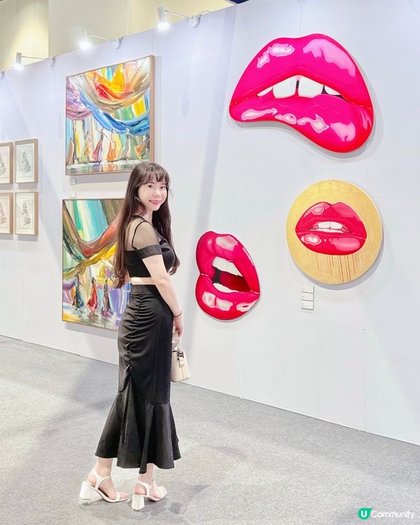 👄跟閨蜜去逛逛Affordable Art Fair💗汲一下...