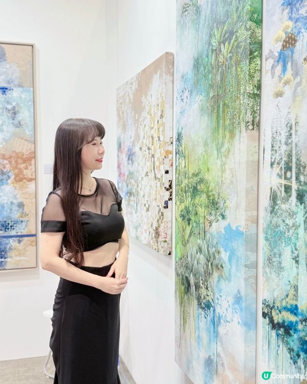 👄跟閨蜜去逛逛Affordable Art Fair💗汲一下...