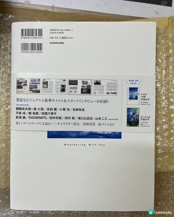 Funbid 代購天氣之子資料設定集