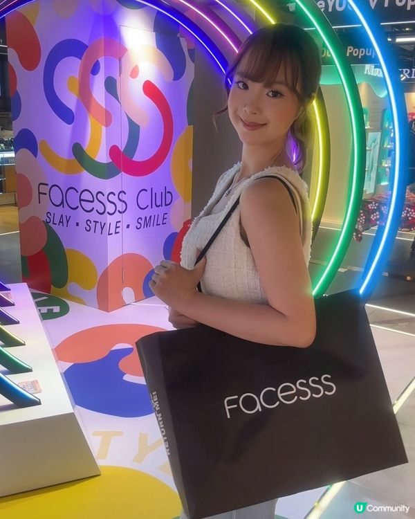 早排襯海港城Facesss活動瘋狂掃咗好多化妝品💗