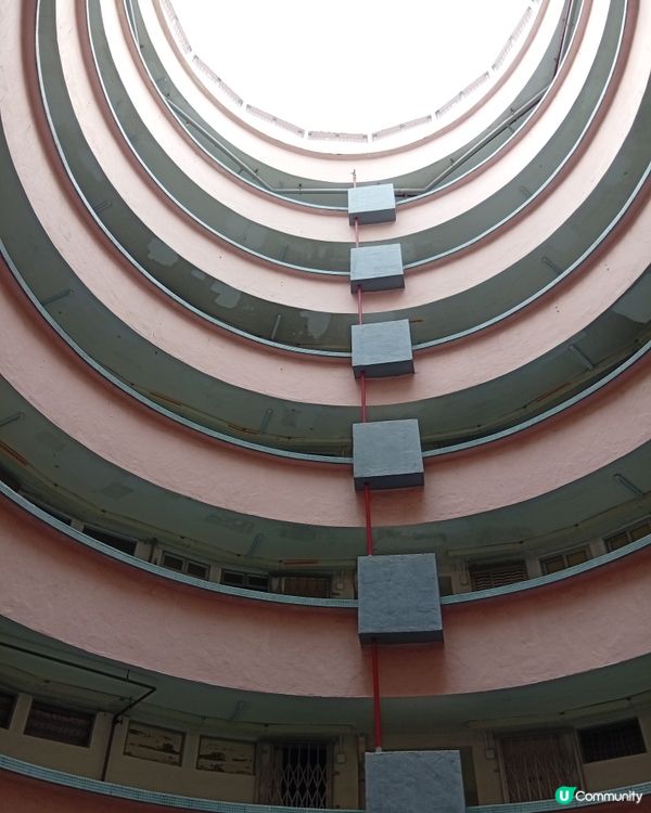 📸 大坑勵德邨打卡熱點！圓柱形公屋震撼視覺！