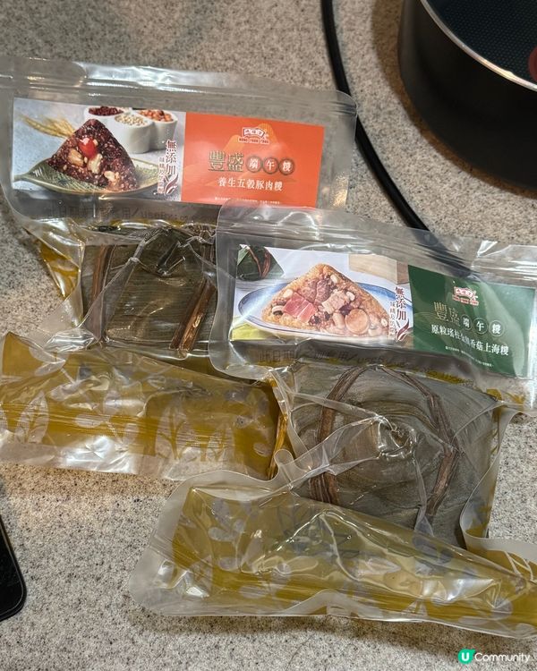鴻福堂端午粽，五款滋味任你揀！😋