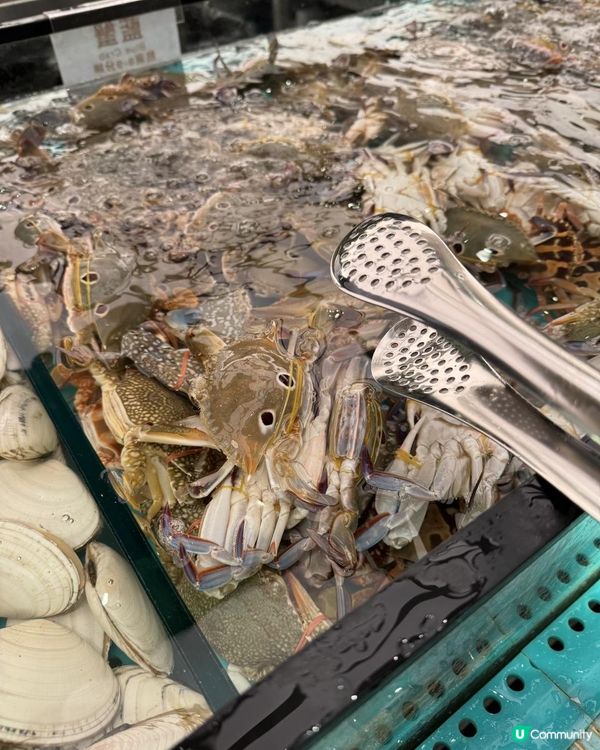 節奏緊湊的海鮮盛宴🦞🦀🦐🥘🍦