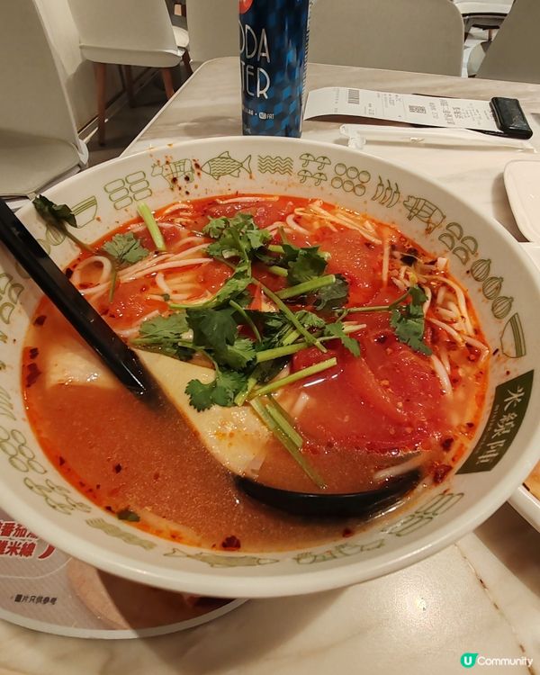 米線陣🍅麻辣番茄湯米線試食報告！😋