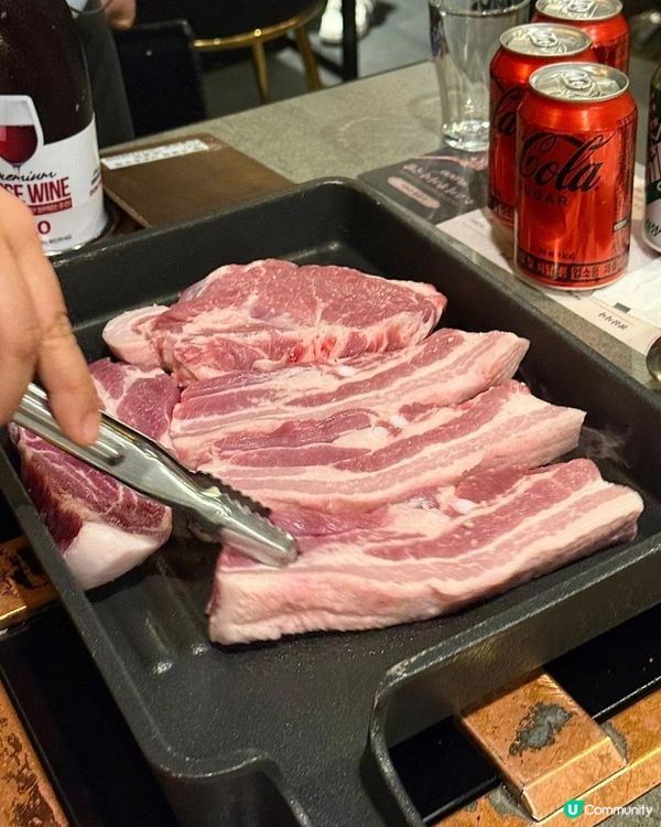 韓式烤厚切五花肉