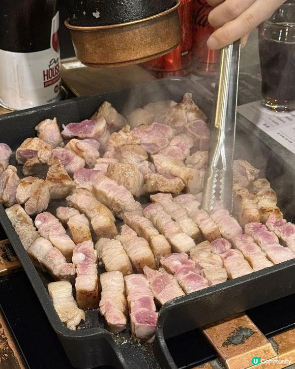 韓式烤厚切五花肉