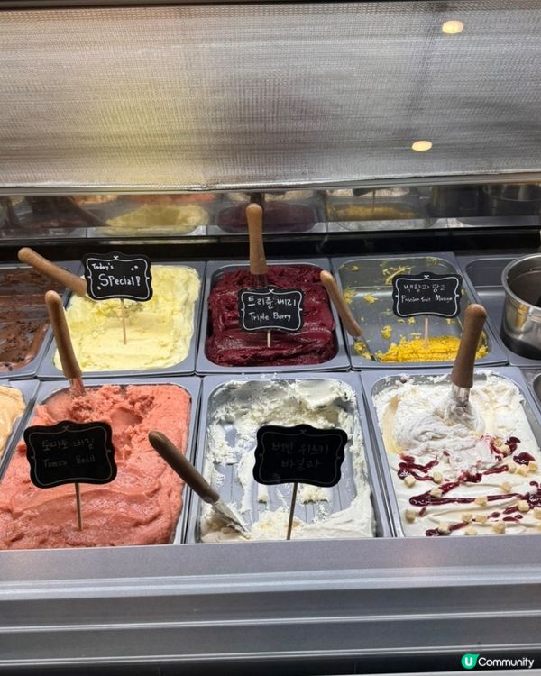 🇰🇷廣藏市場隱藏版Gelato🍨 復古歐風