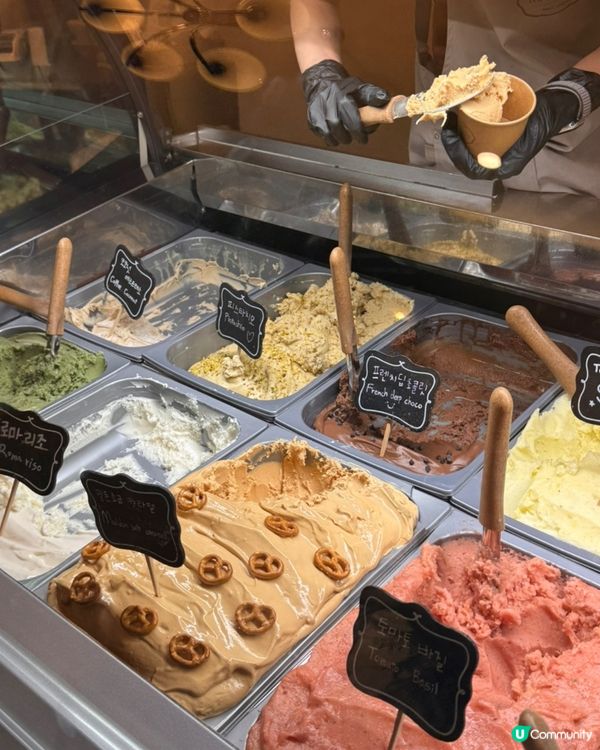 🇰🇷廣藏市場隱藏版Gelato🍨 復古歐風