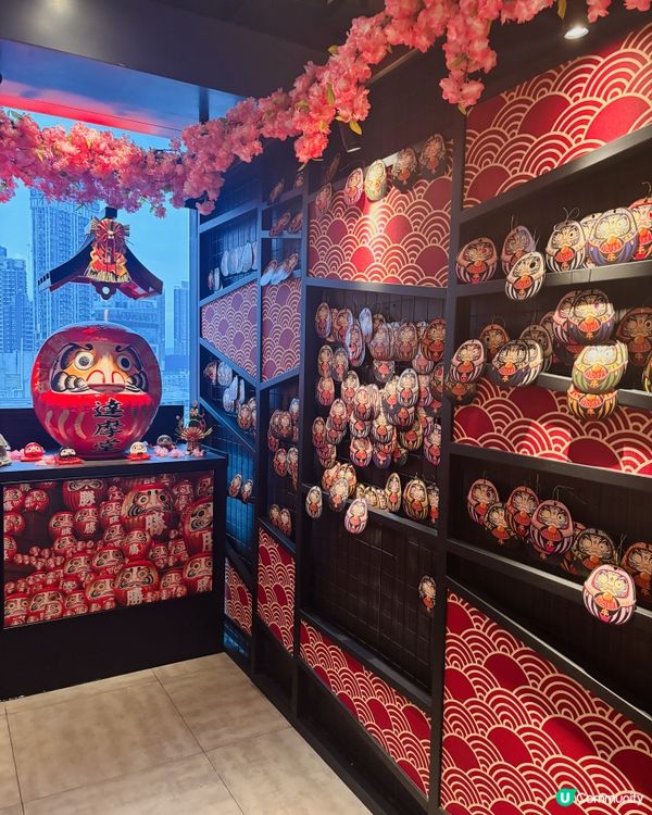 旺角新開居酒屋🏮 達摩堂  
達摩元素滿滿，儀式感爆燈！🤩