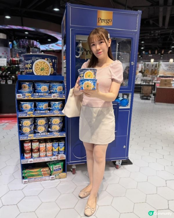 買Prego即食通心粉玩夾公仔😆