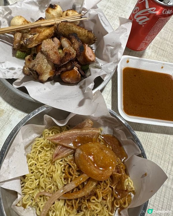 宵夜之王👑 油麻地廟街串燒🔥