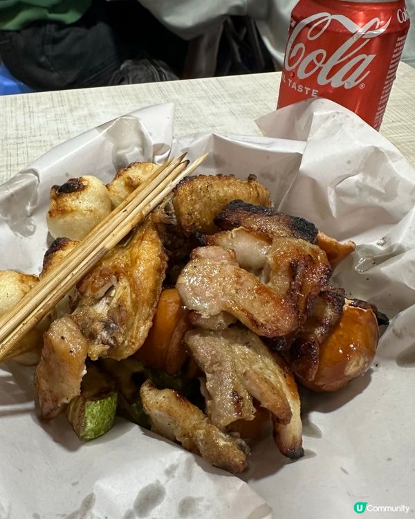 宵夜之王👑 油麻地廟街串燒🔥