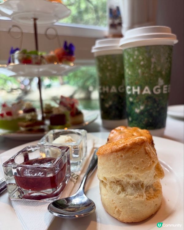 香港公園絕美Cafe聯乘CHAGEE推出嘅新Tea Set!