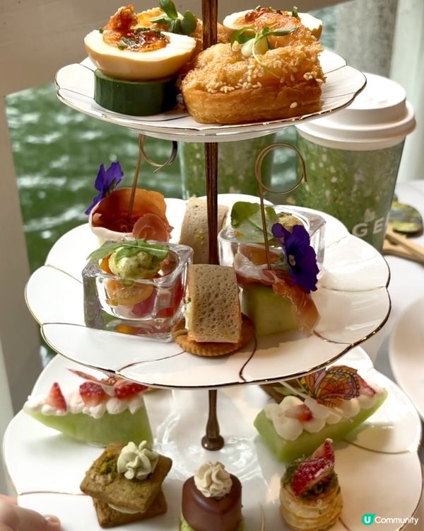 香港公園絕美Cafe聯乘CHAGEE推出嘅新Tea Set!