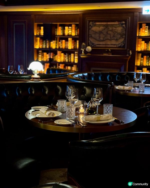 華麗圖書館餐廳❤️