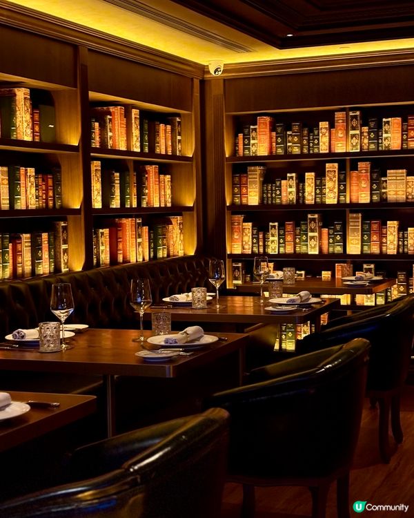 華麗圖書館餐廳❤️