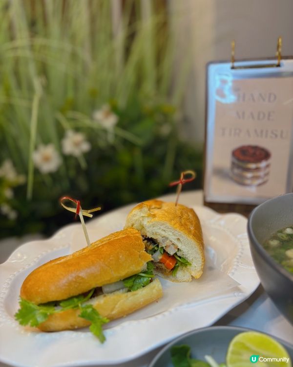 🎀尖沙咀｡綠白舒適閒聊越南菜Cafe☕️🎀