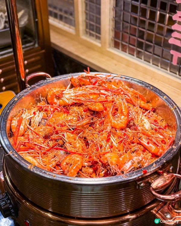 自助撈海鮮區域 無限量任撈任煮