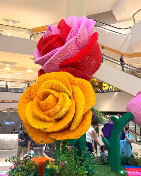 Pacific Place x LEGO 花花世界🌹💐🧱