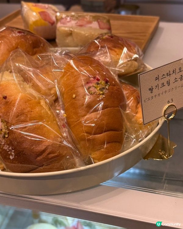 🇰🇷韓國人氣麵包店分享！超好食嘅爆餡忌廉貝果！💯