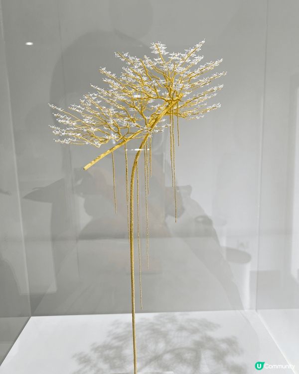 小野川直樹博物館內5mm的千羽鶴，全部人手摺紙非常細緻。