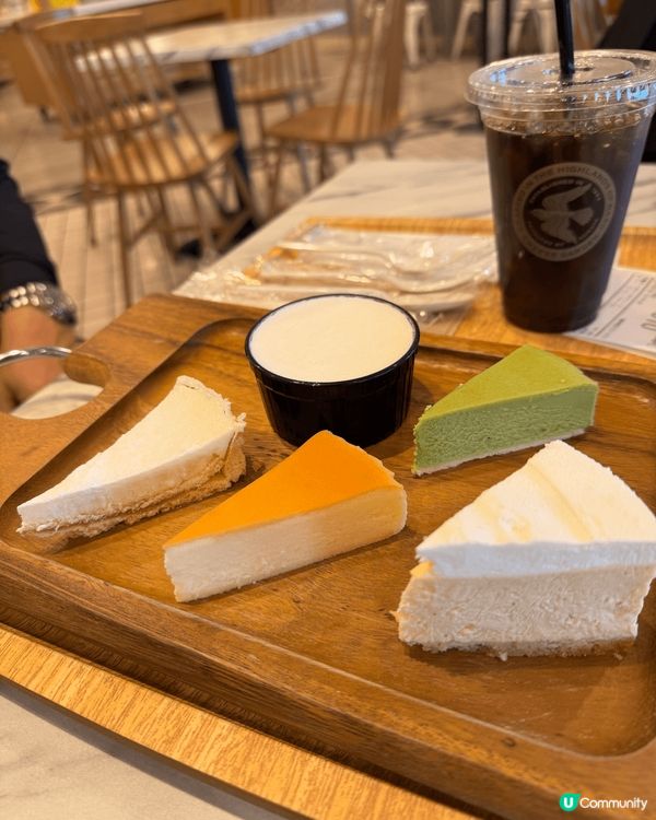 Cheese Garden 嘅Tea set 可一次過試晒5...