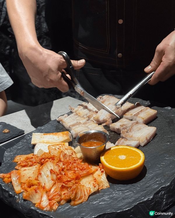 旺角朗豪坊新開韓燒🥳出名五花肉必食！