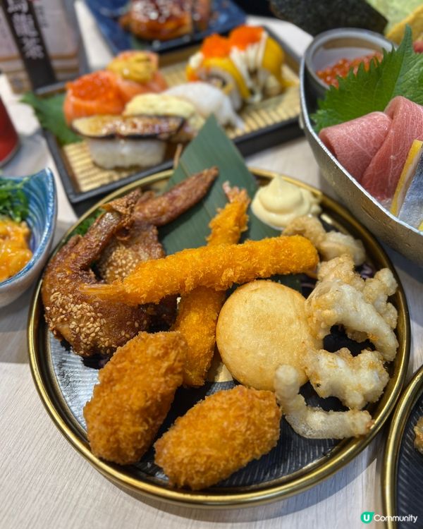 觀塘放題食足3.5鐘 任食拖羅/海膽/鵝肝/生啤/清酒…