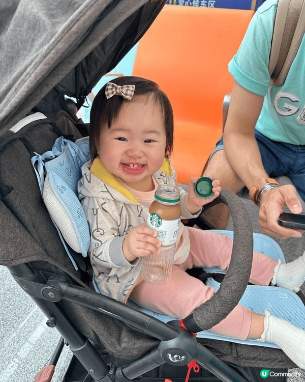 等搭火車探婆婆去, 我嘆吓嘢飲先 ！！